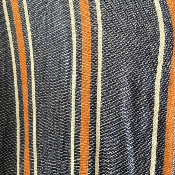 Universal Thread Striped Button Front Top - Picture 3 of 6